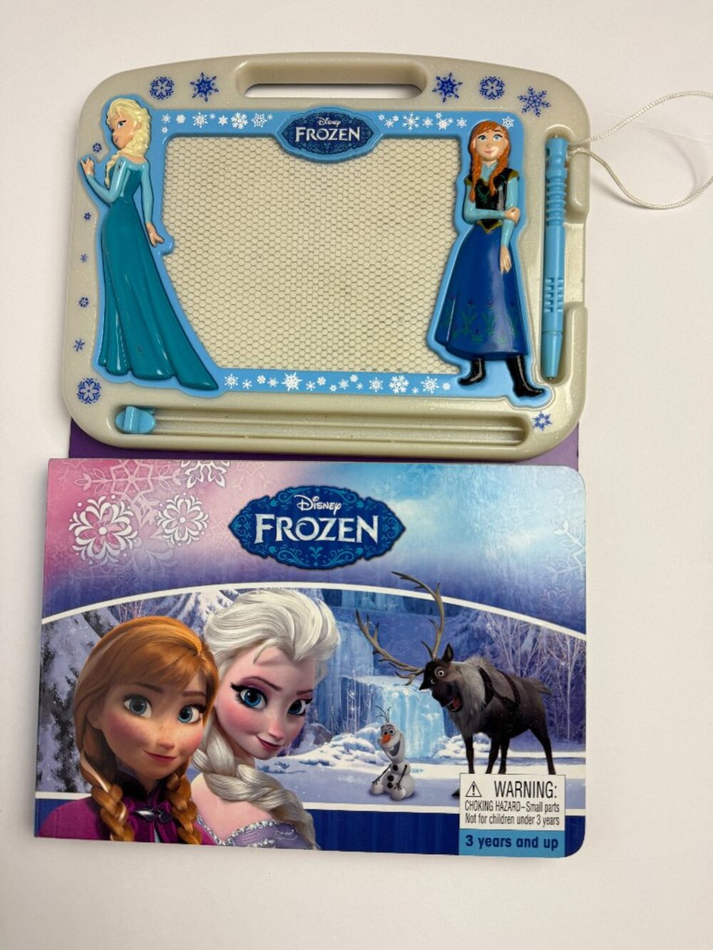 Disney Frozen Learning Series) Book and Drawing board book